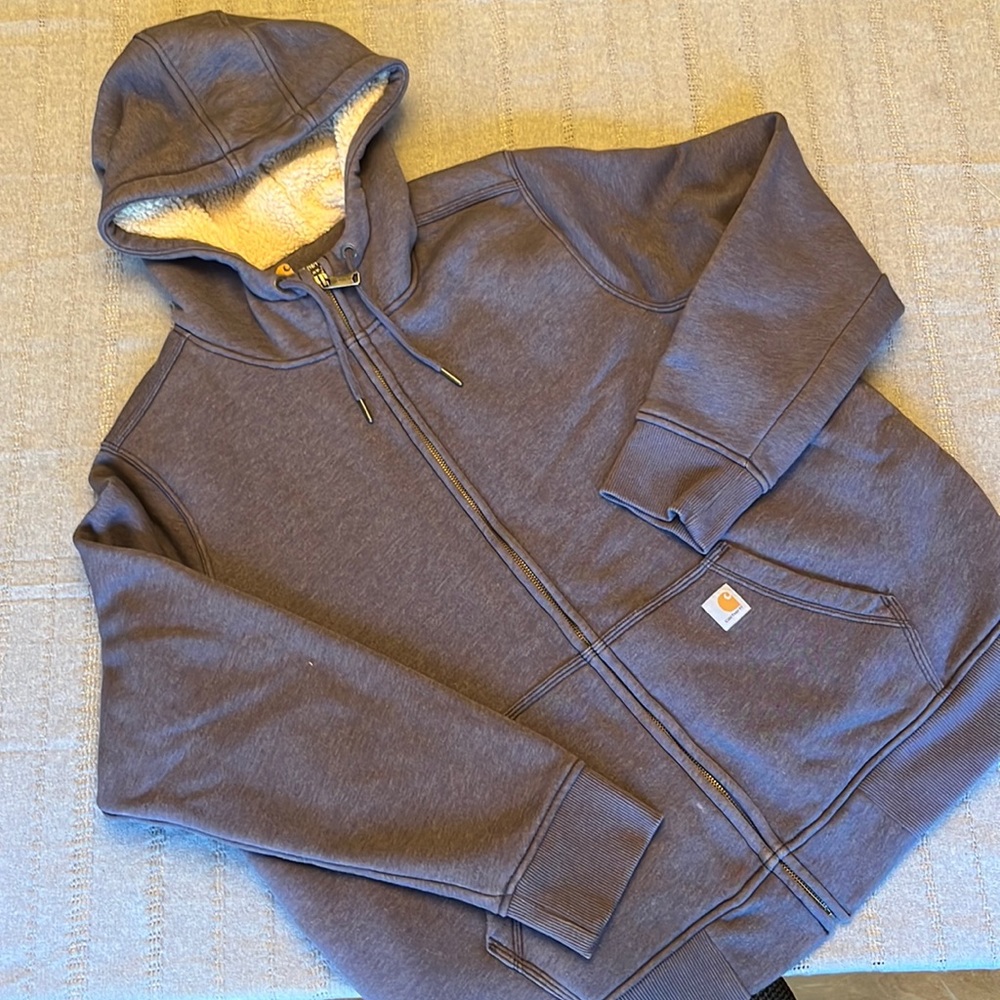 Carhartt Men’s Relaxed Fit Sherpa Fleece Jacket – Size XL (Style 102787 V11)